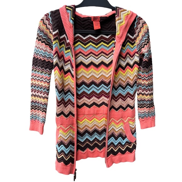 Missoni Target Girl’s Full Zip Hoody Jacket - Picture 14 of 14